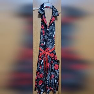 ALYN PAIGE SIZE 10 HALTER BACK DRESS